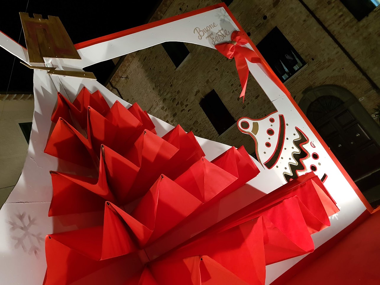 L'albero artistico del rione Moncioveta — 2018