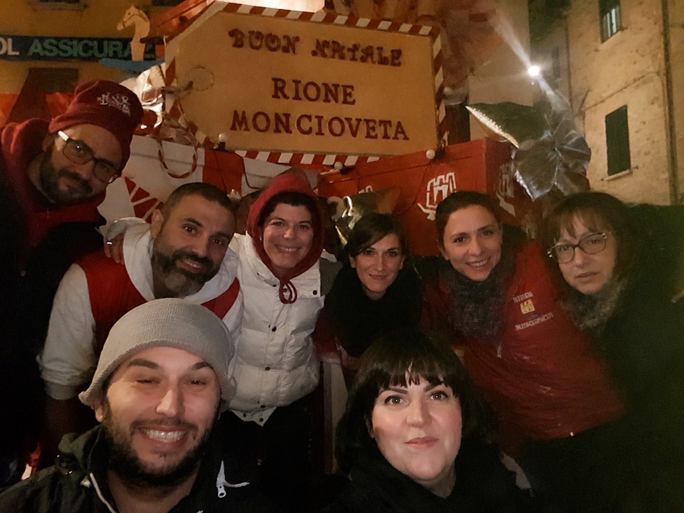L'albero artistico del rione Moncioveta — 2019