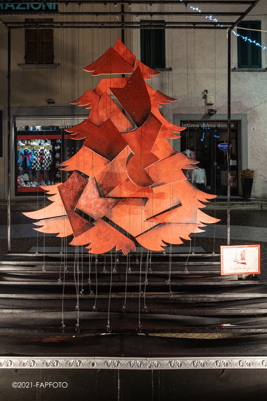 L'albero artistico del rione Moncioveta — 2021