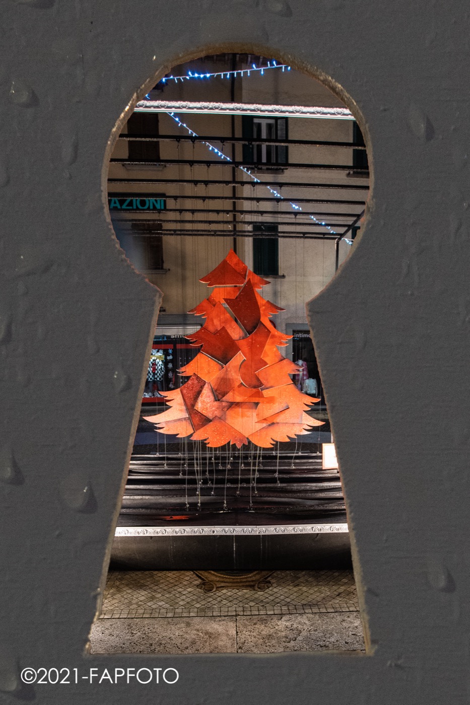 L'albero artistico del rione Moncioveta — 2021