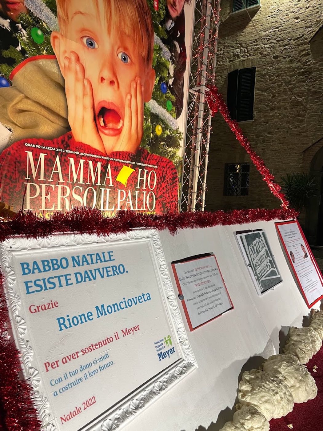 L'albero artistico del rione Moncioveta — 2022