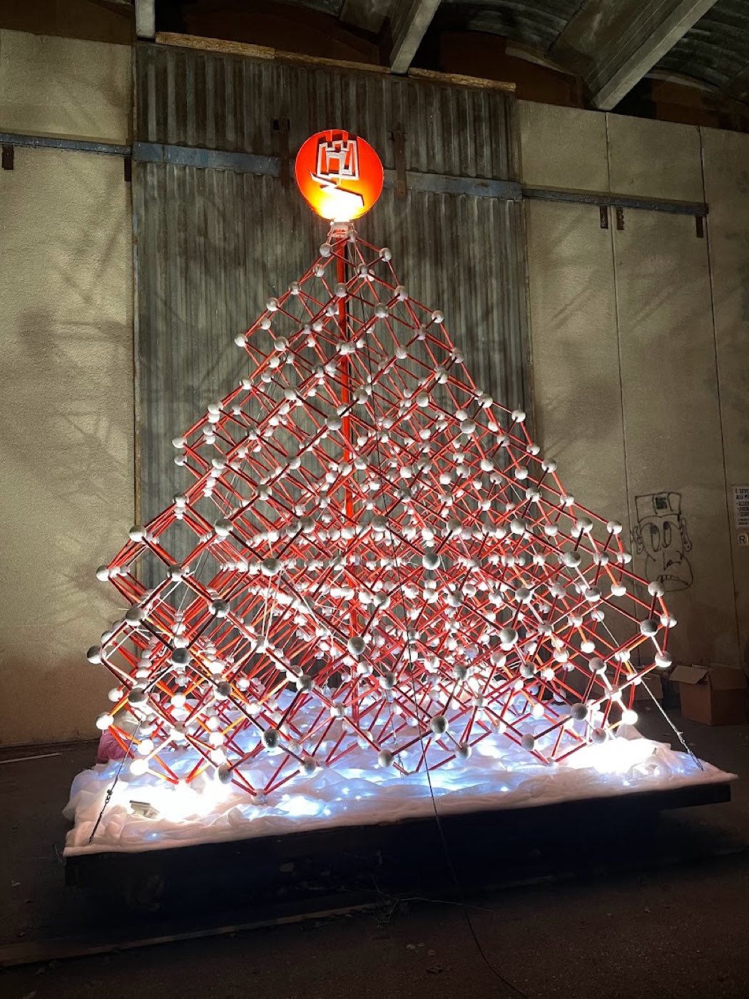 L'albero artistico del rione Moncioveta — 2023