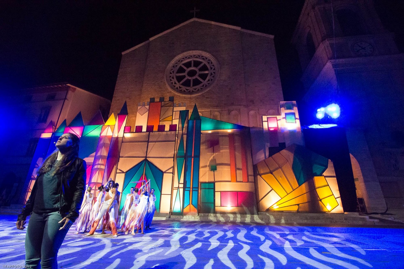 La sfilata del rione Moncioveta al Palio de San Michele