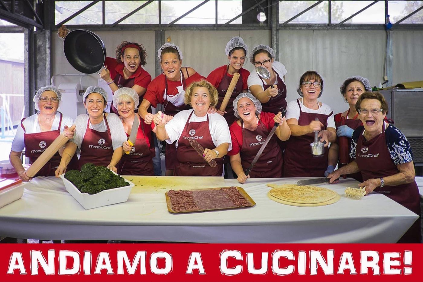 Le cuoche della taverna del rione Moncioveta